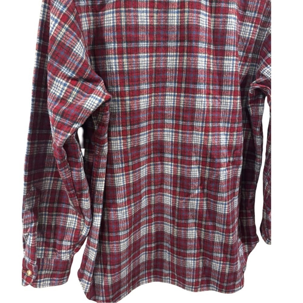 Vintage Lobo by Pendleton Wool Mens Button Down Plaid Long sleeve Size XL - Picture 5 of 8